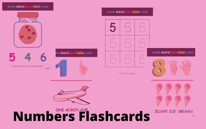 free printable number flashcards 1 20 for kindergarten activity school for kids